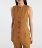 Faithfull Jane linen vest