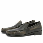 Acne Studios Men's Boafer Loafer in Beige/Black