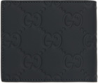 Gucci Black Monogram Card Holder