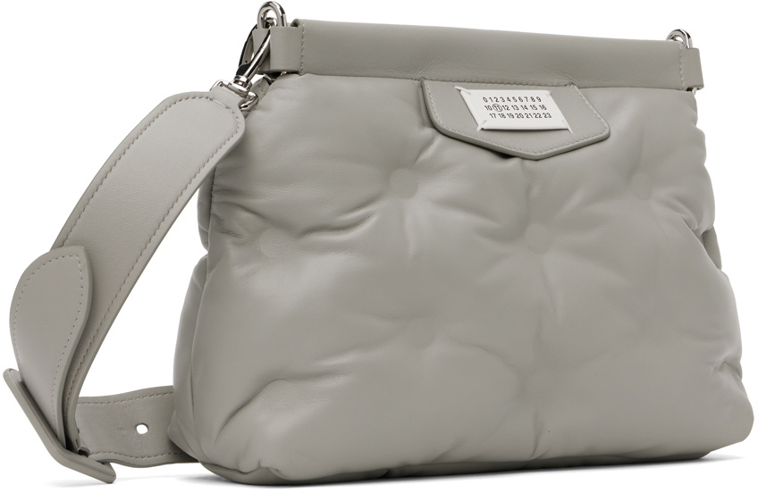 Maison Margiela Gray Small Glam Slam Classique Bag Maison