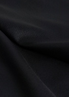 Staud Phare Draped Stretch-silk Maxi Dress Black
