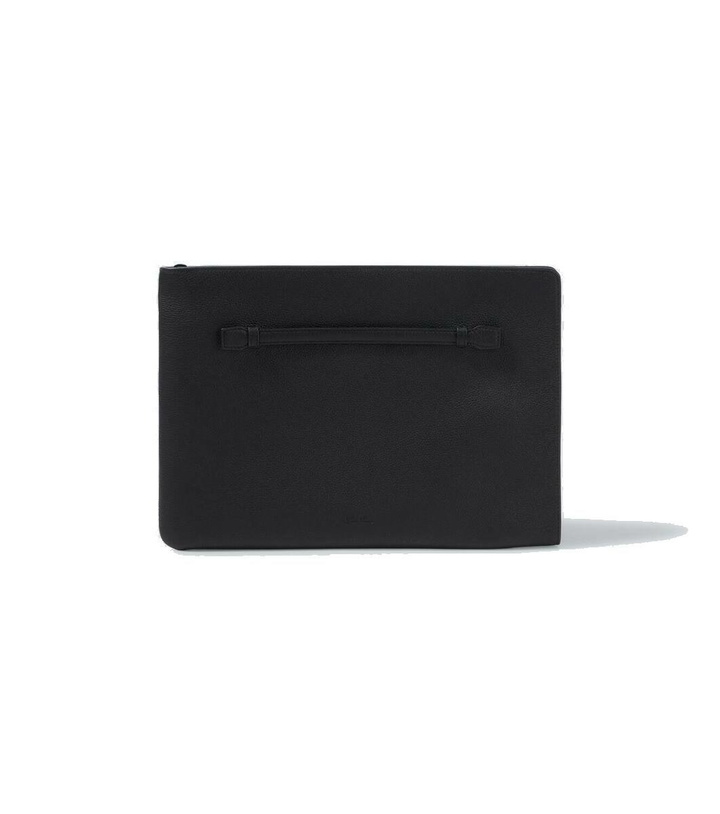 Photo: Loro Piana Extra A4 leather pouch