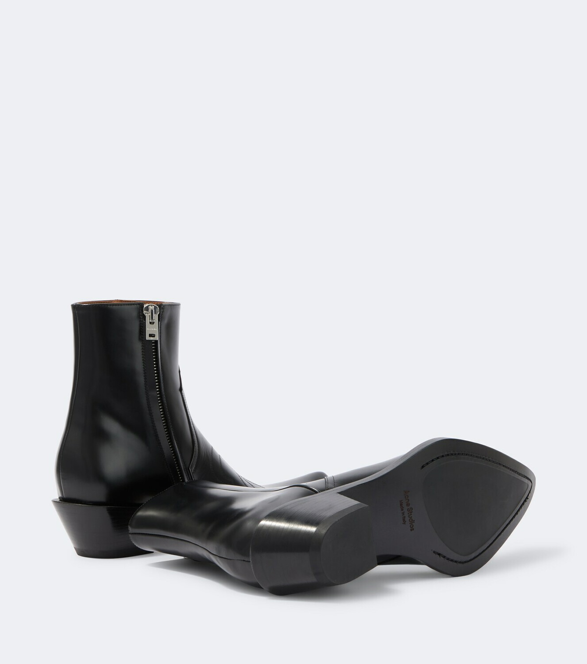 Acne Studios Leather cowboy boots