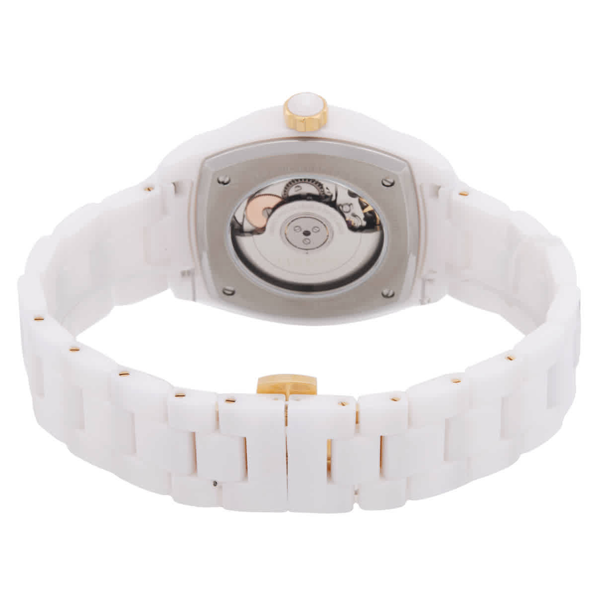 Versace DV One Automatic White Dial Mens Watch VE6B00223