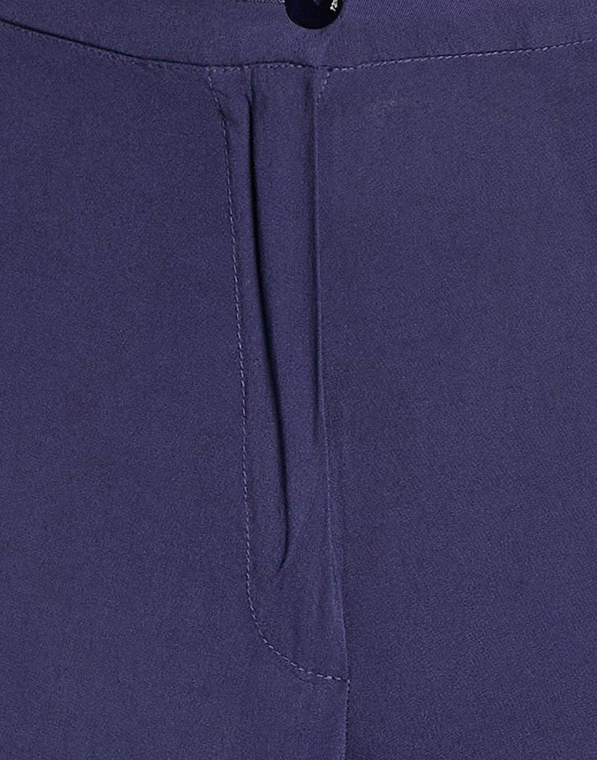 Alessia Santi Womens Pants in Purple