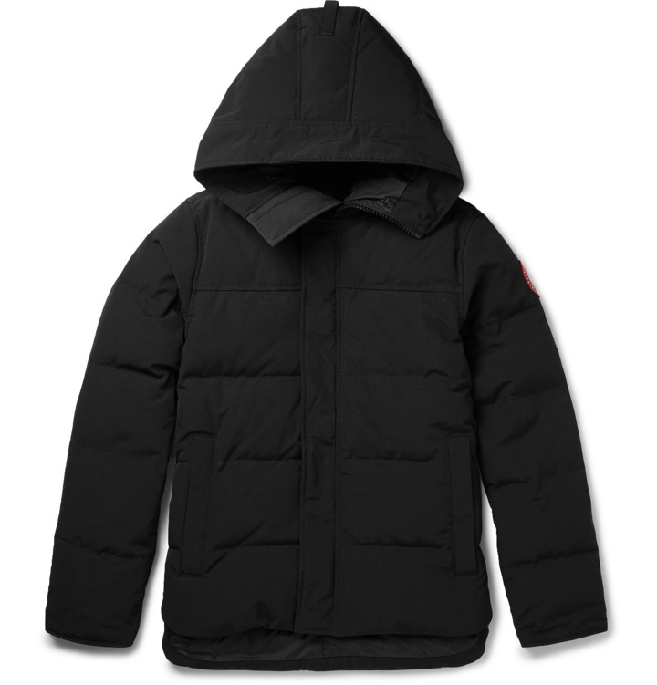 Photo: Canada Goose - Macmillan Quilted Shell Hooded Down Parka - Black