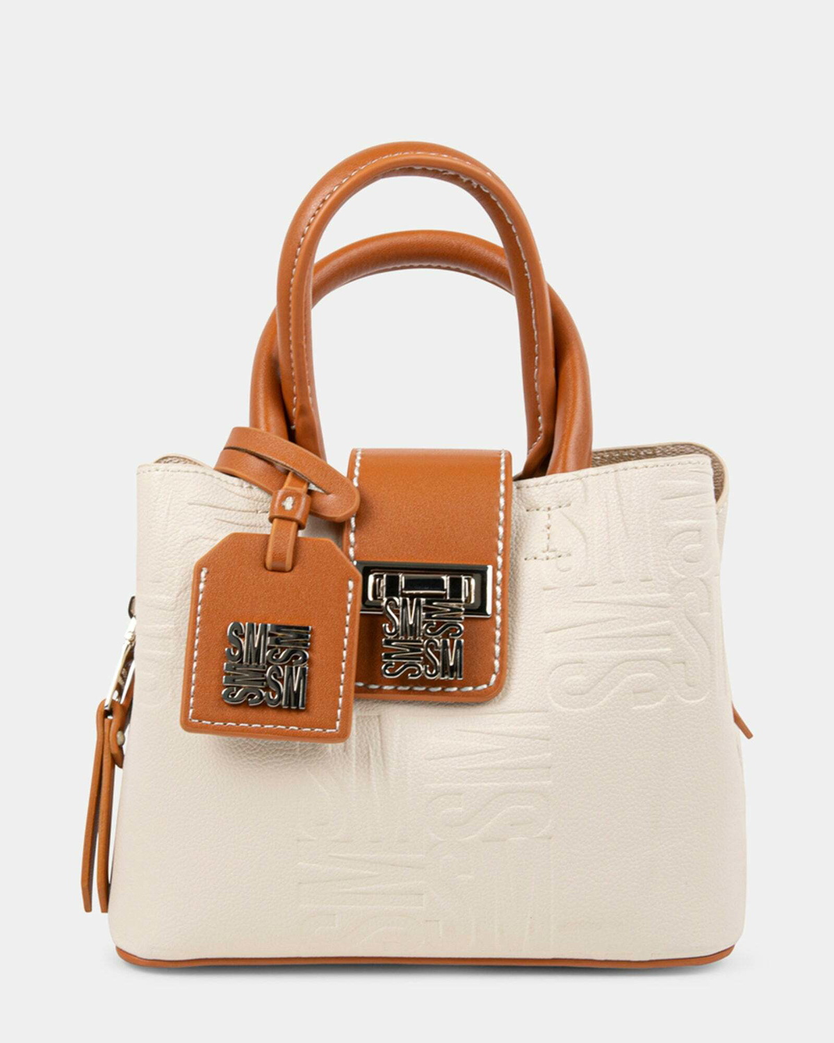 Steve Madden Blocal Bag in Natural