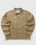 Parlez Flow Jacket Brown Mens Overshirt