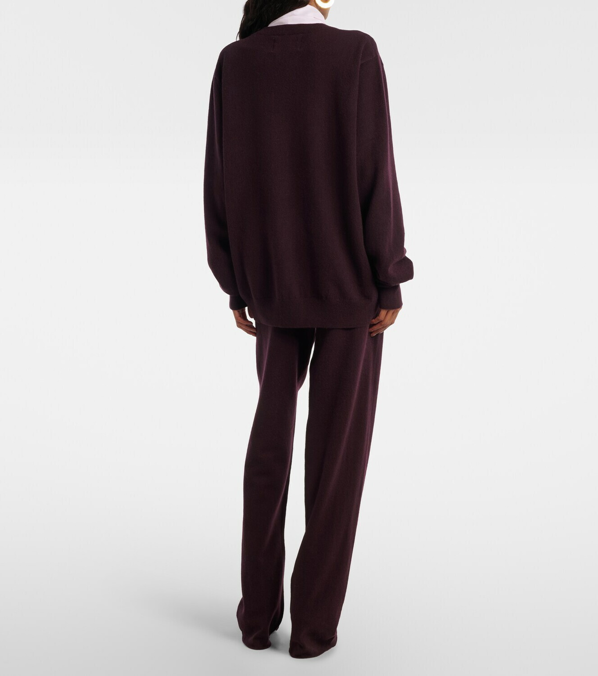 Extreme Cashmere Rush cashmere-blend straight pants