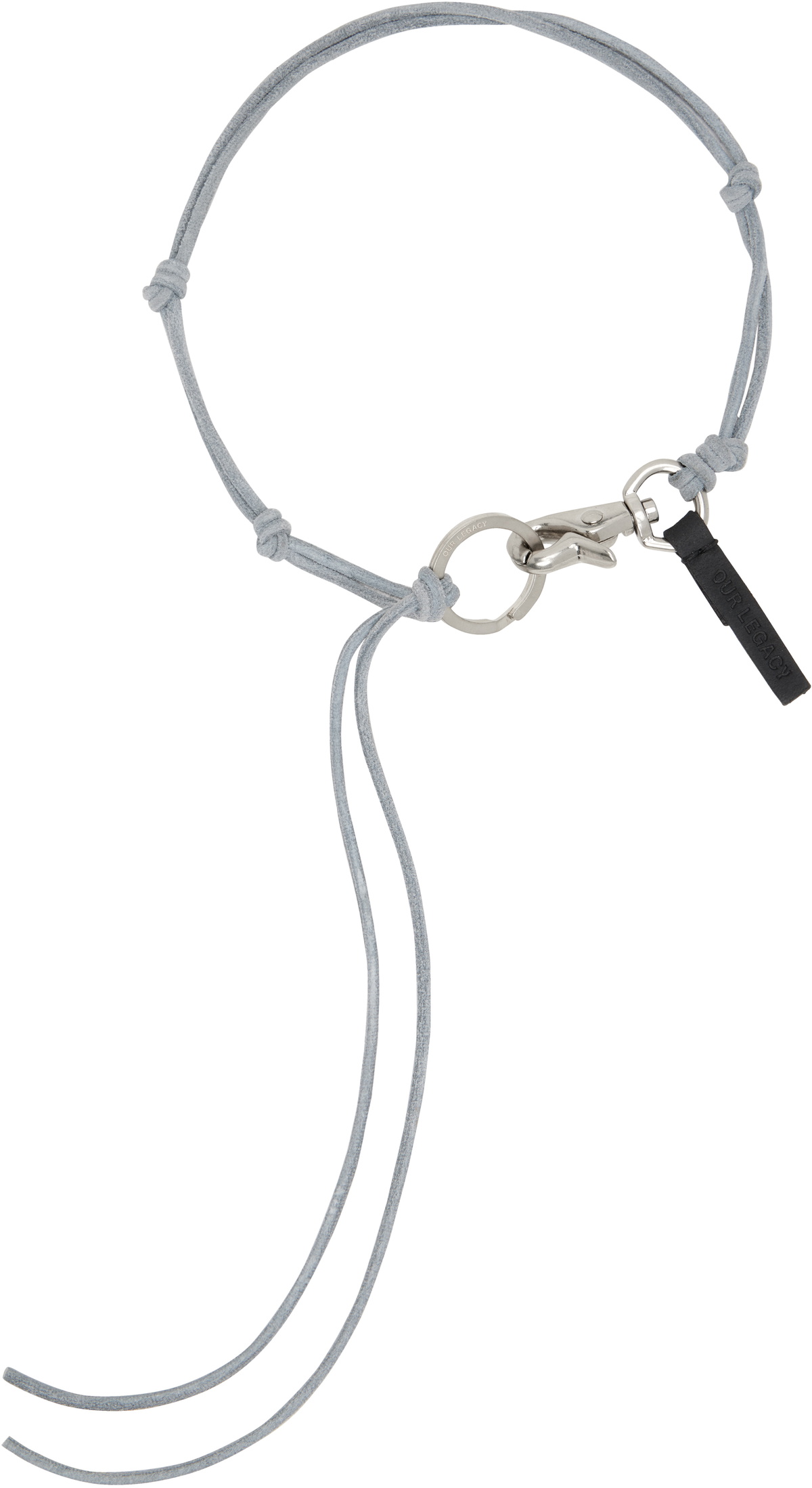 Our Legacy Navy Ladon Necklace Our Legacy