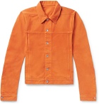 Rick Owens - DRKSHDW Slim-Fit Denim Jacket - Orange