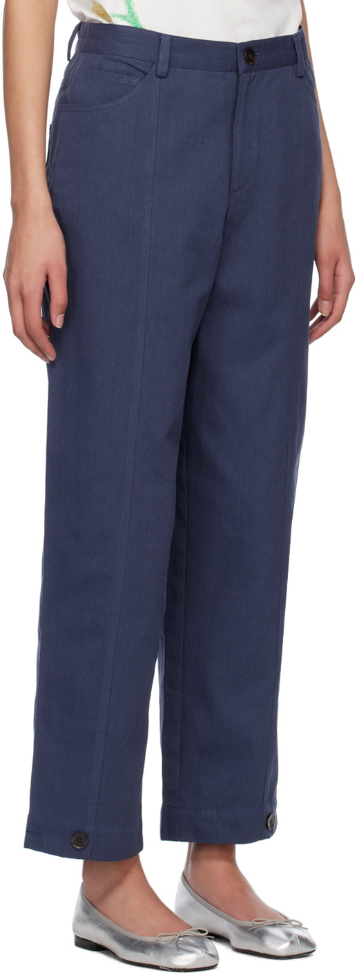 Caro Editions Blue Betty Trousers