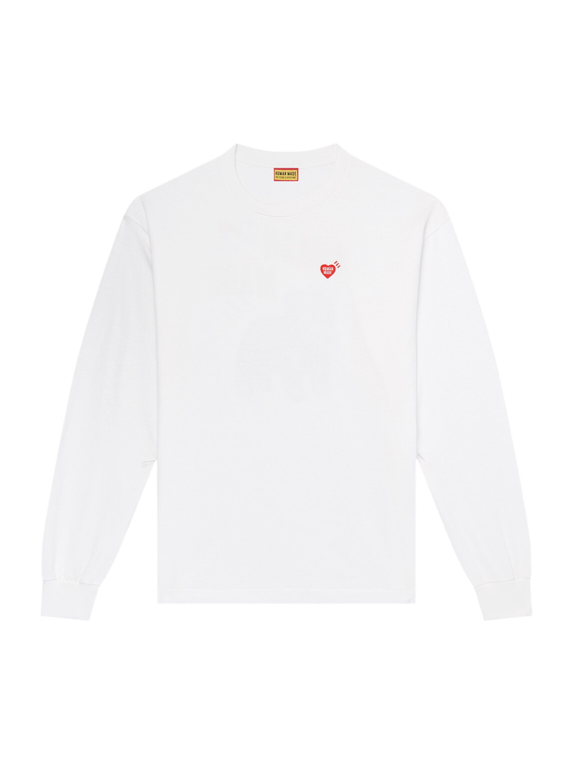 Human Made Long Sleeve Stripe Heart Logo Tee Human Made