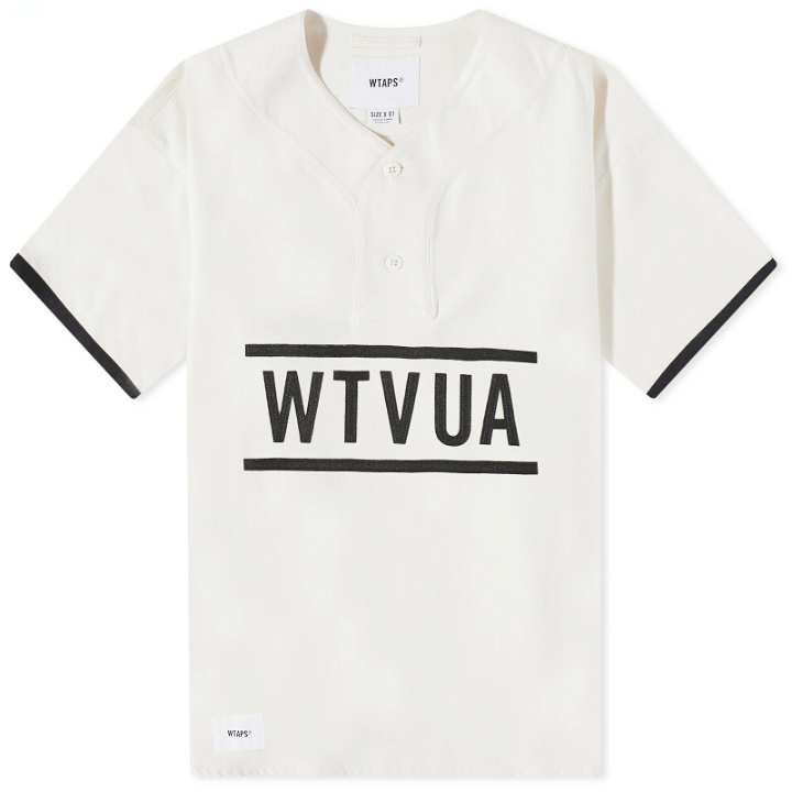 Photo: WTAPS Men's 11 Baseball Shirt in Off White