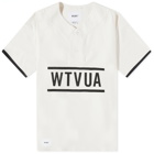 WTAPS Men's 11 Baseball Shirt in Off White
