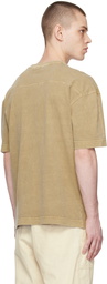 BOSS Beige Oversized-Fit T-Shirt