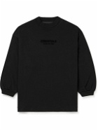 Fear of God Essentials Kids - Logo-Appliquéd Cotton-Jersey T-Shirt - Black