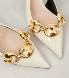 Gucci Marina patent leather pumps