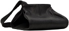 Guidi Black Leather Messenger Bag