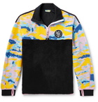 Loewe - Eye/LOEWE/Nature Colour-Block Fleece Half-Zip Sweatshirt - Multi