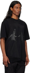 HYEIN SEO Black Double Layer T-shirt