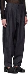 Y's For Men Blue 13oz Uneven Yarn Denim Jeans