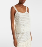 Ulla Johnson Francoise lace cotton-blend top