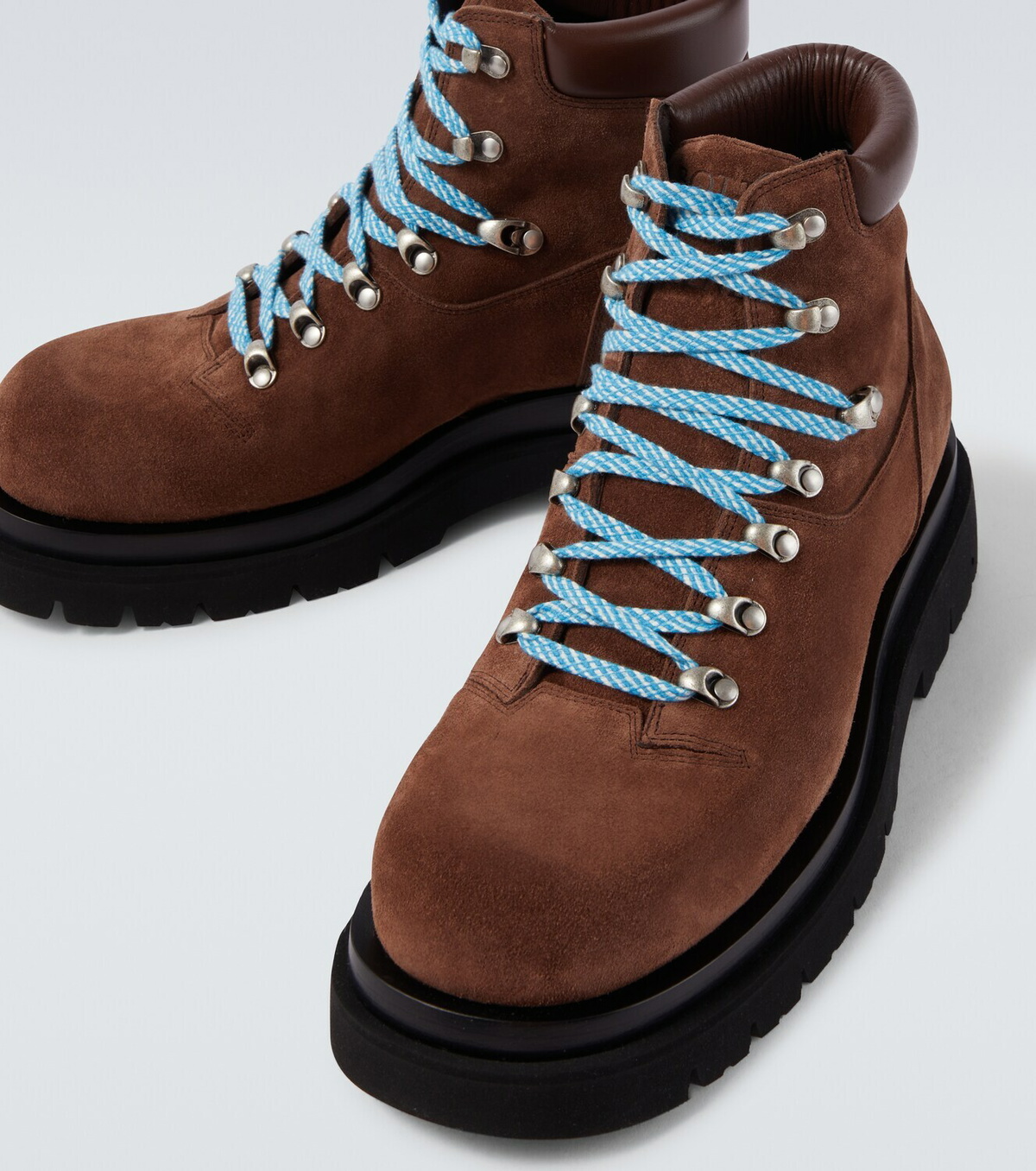 Bottega Veneta Lug leather ankle boots