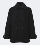 Our Legacy Wage virgin wool peacoat