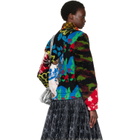 Chopova Lowena Multicolor Patchwork Fitted Fleece Jacket