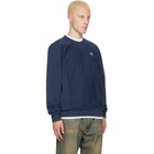 Kenzo Navy Kenzo Paris 'KENZO Tulip' Embroidered Sweatshirt