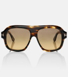 Tom Ford Rhonda aviator sunglasses