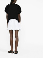 SIMONE ROCHA - Embroidered Cotton Shorts