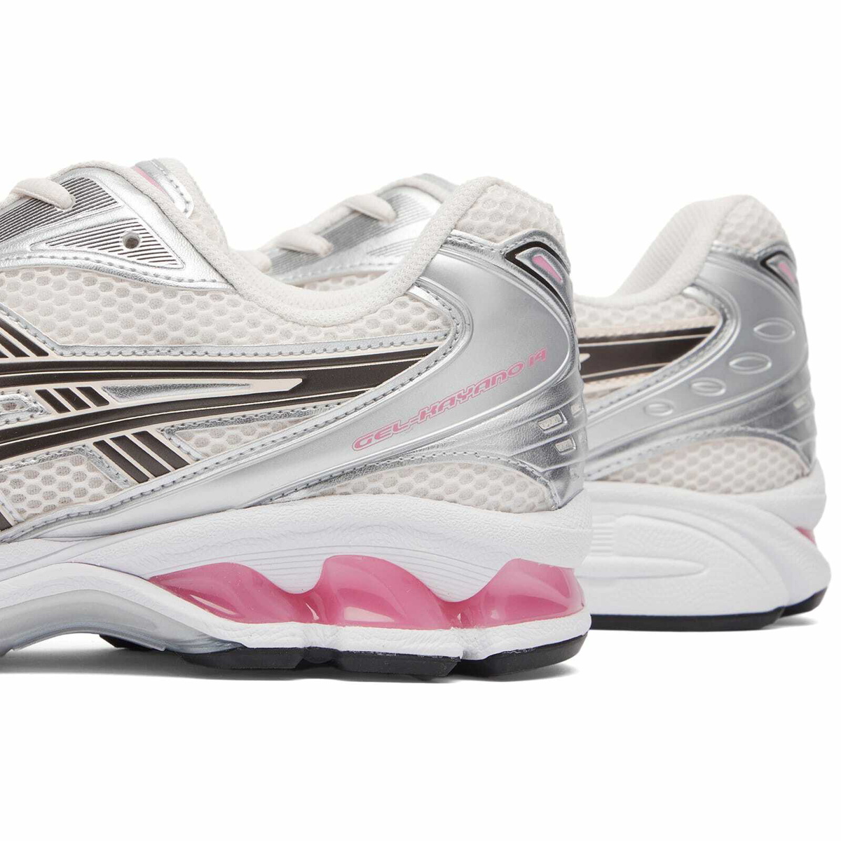 Asics GEL-KAYANO 14 Sneakers in Cream/Sweet Pink ASICS