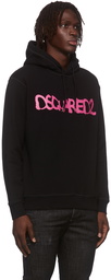 Dsquared2 Black Fluo Hoodie