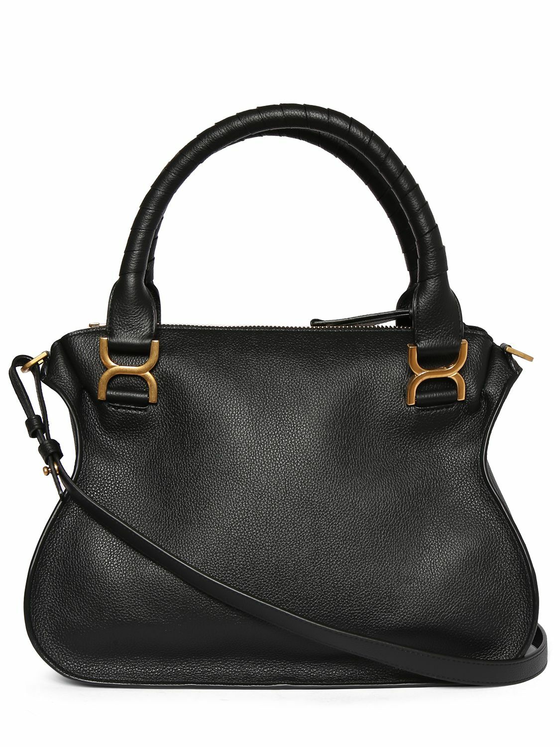 CHLOÉ Small Marcie Leather Shoulder Bag