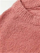 Club Monaco - Cotton-Blend Bouclé Sweater - Pink
