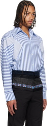 Edward Cuming Blue Arm Flex Shirt