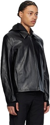 POST ARCHIVE FACTION (PAF) Black 6.0 Right Leather Jacket