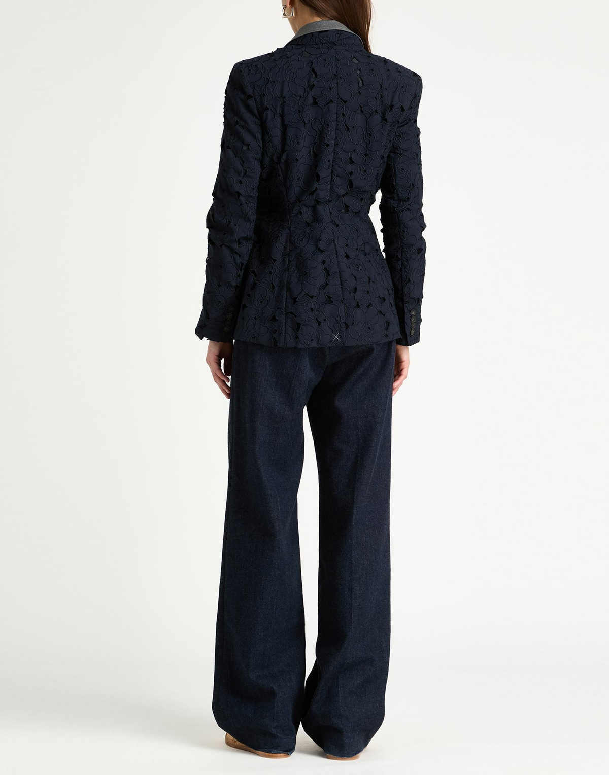 Erdem Womens Blazer Midnight in Blue
