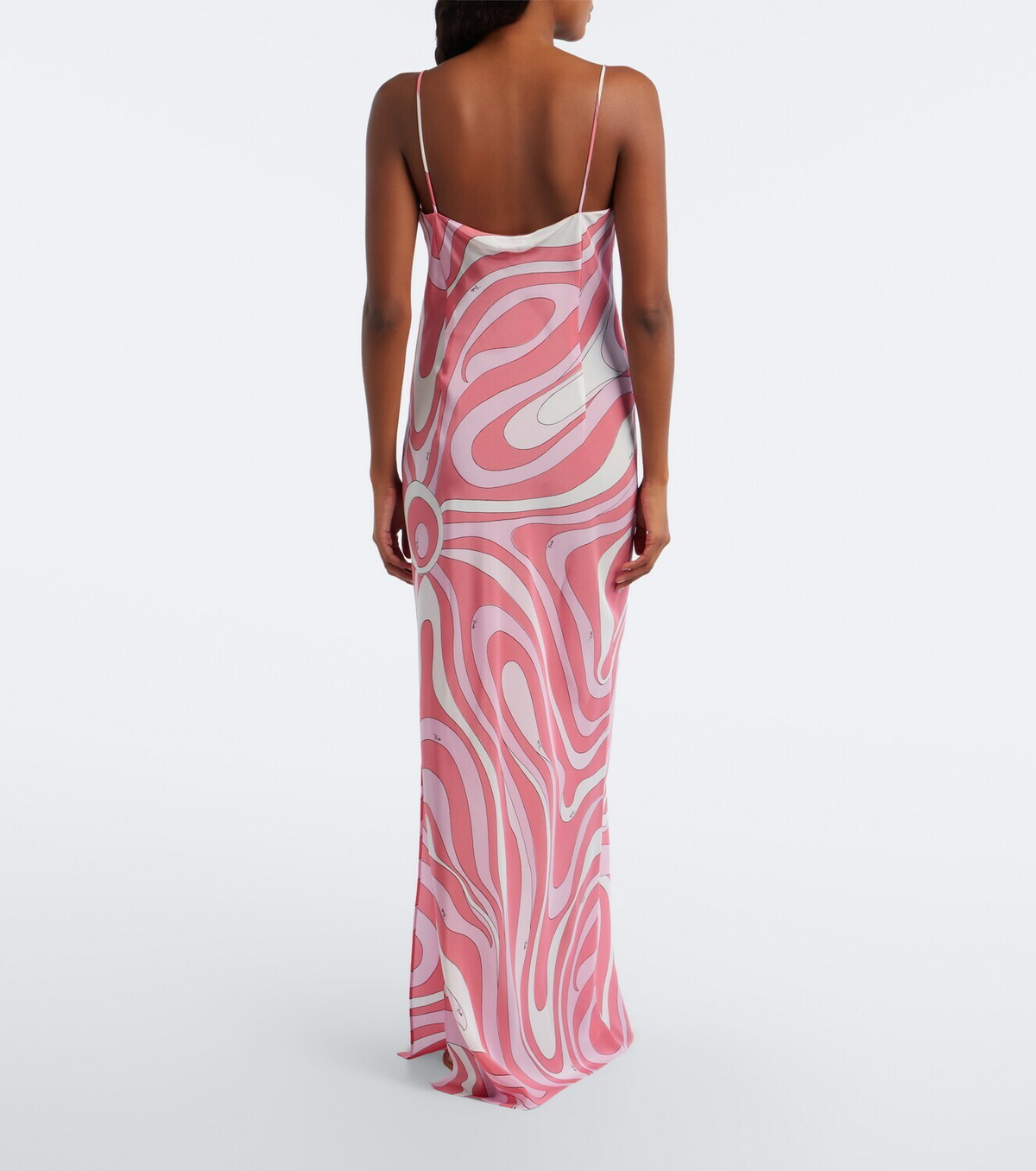 Pucci Marmo silk crêpe de chine maxi dress