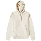 AMI Men's Tonal Heart Hoody in Off White