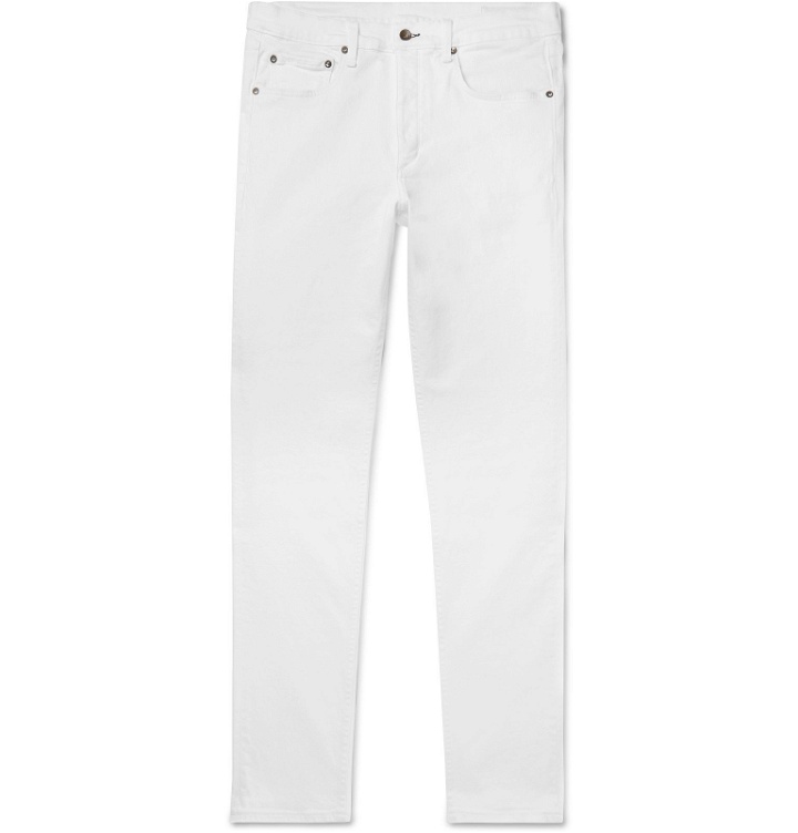 Photo: rag & bone - Slim-Fit Denim Jeans - White