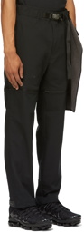 Nike Black MMW Edition Convertible 3-in-1 Lounge Pants