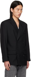 FORMA Black Flower Blazer