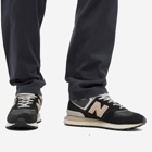 New Balance Men's U574LGFB Sneakers in Black