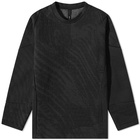 ByBorre Men's Weightmap Crew Knit in Black Multi-Colour