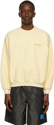 Sunnei Yellow Cotton Sweatshirt