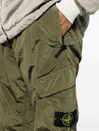 STONE ISLAND - Regenerated Nylon Cargo Trousers