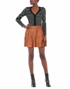 Manila Grace Womens Shorts & Bermuda Shorts in Brown